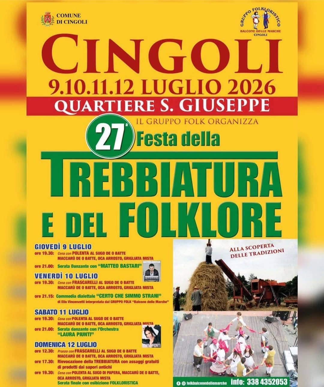 Festa della Trebbiatura e del Folklore