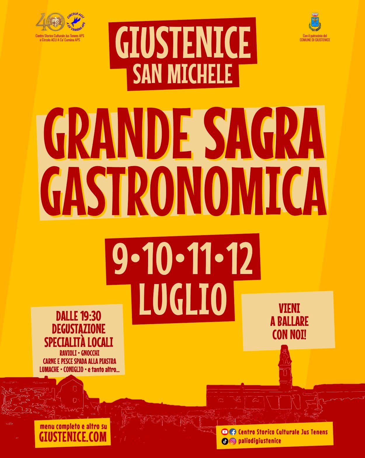 Sagra Gastronomica Giustenice San Michele
