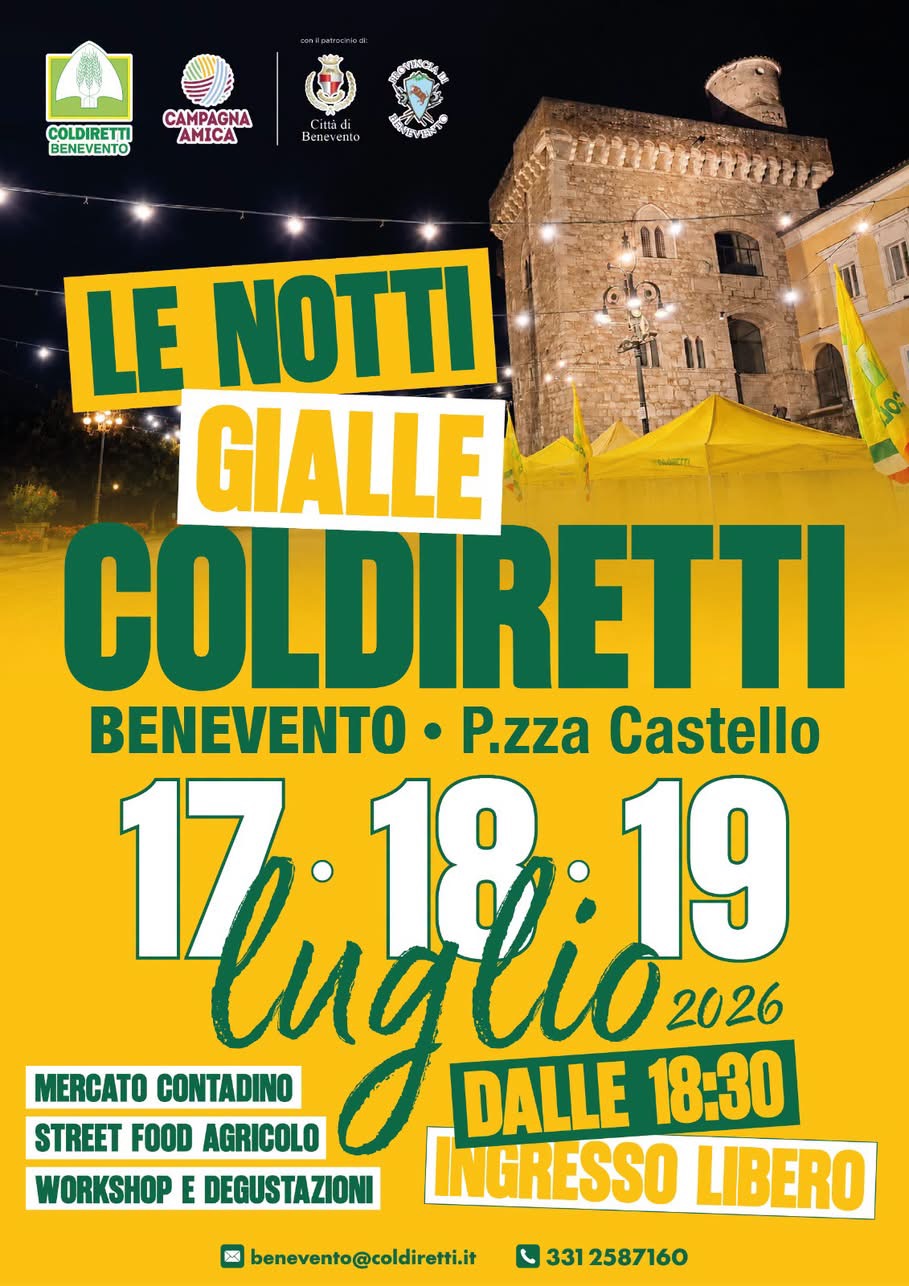 Le Notti Gialle Coldiretti