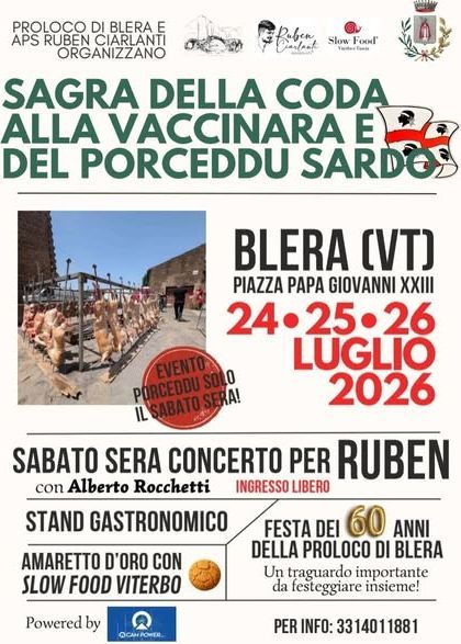Sagra della Coda alla Vaccinara e del Porceddu Sardo