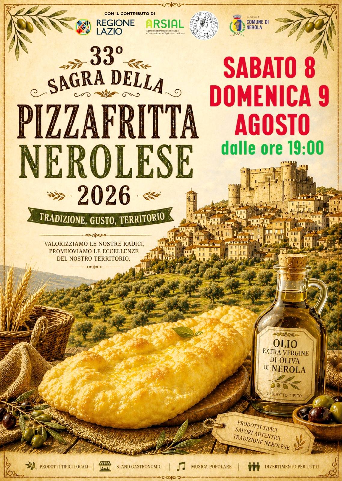 Sagra della Pizzfretta Nerolese