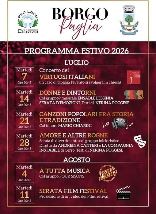 Serate Estive 2026