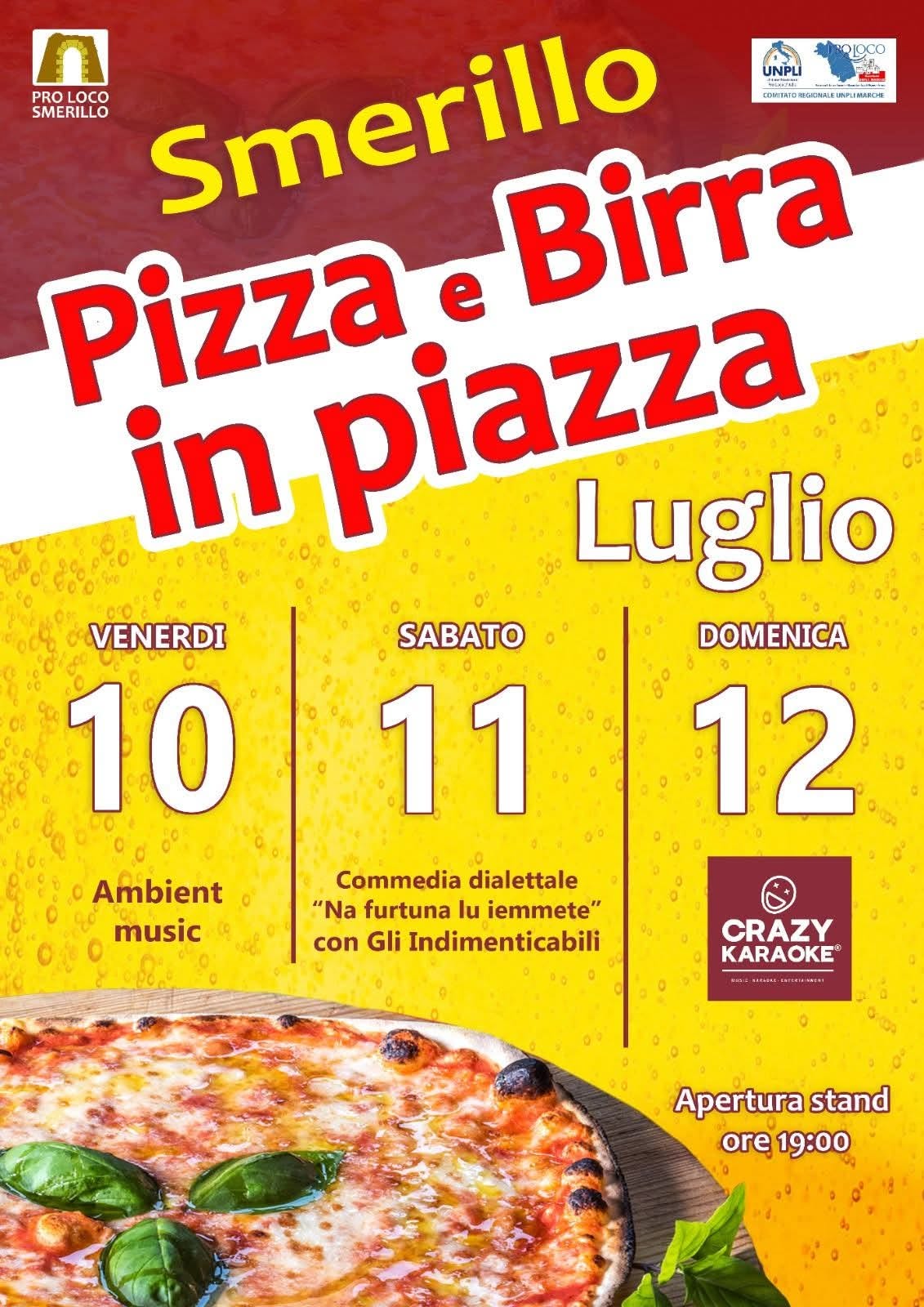 Smerillo Pizza e Birra in piazza
