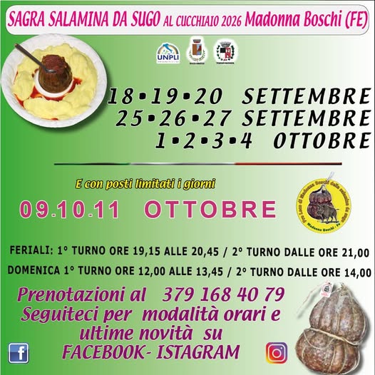 Sagra della salamina da sugo al cucchiaio