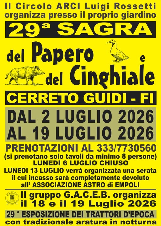 Sagra del Papero e del Cinghiale