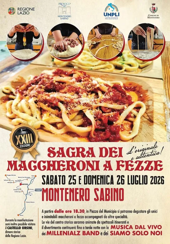Sagra dei Maccheroni a Fezze