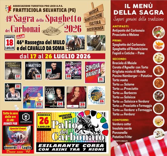 Sagra dello Spaghetto dei Carbonai